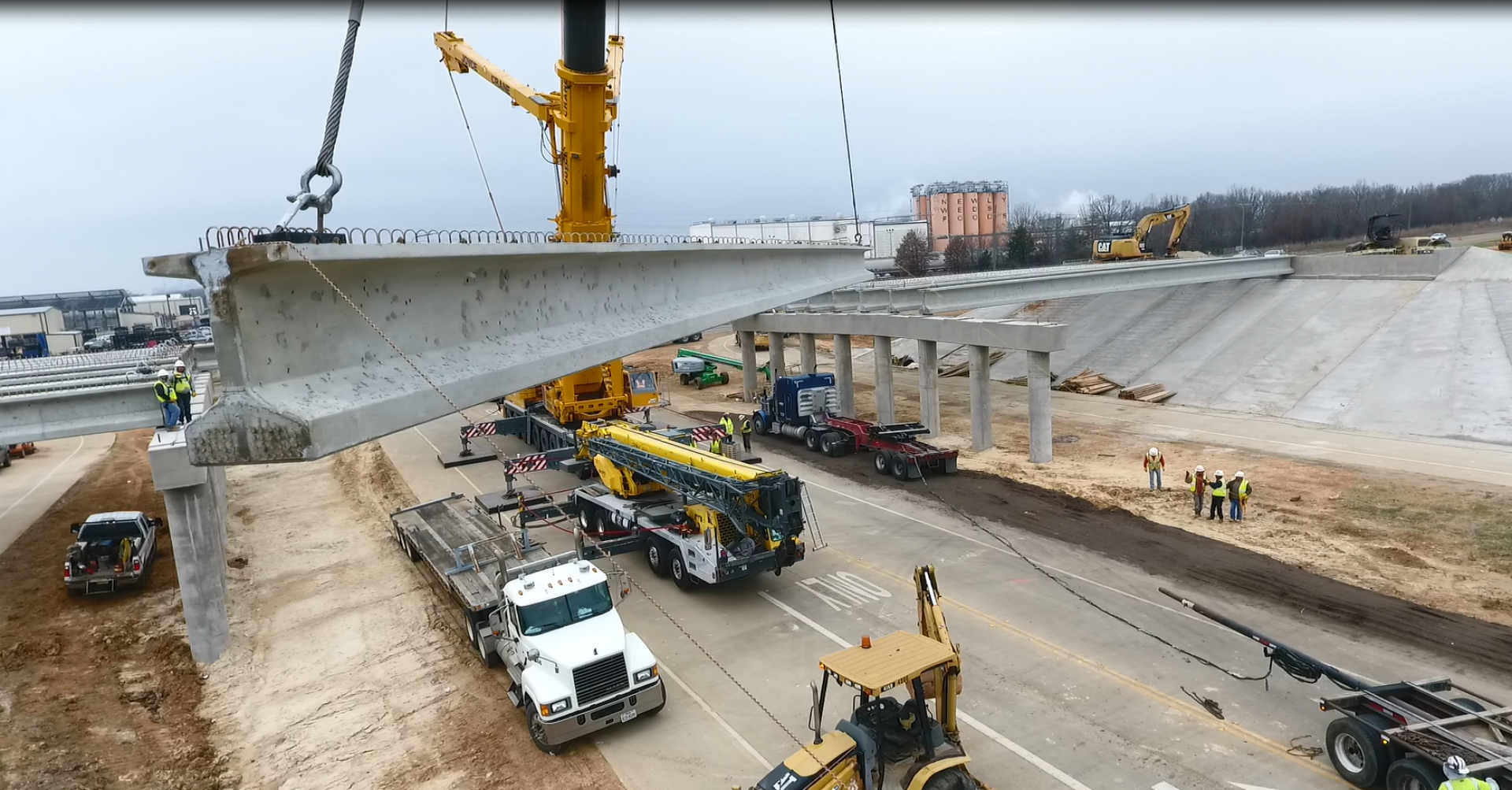 overpass collapse texas